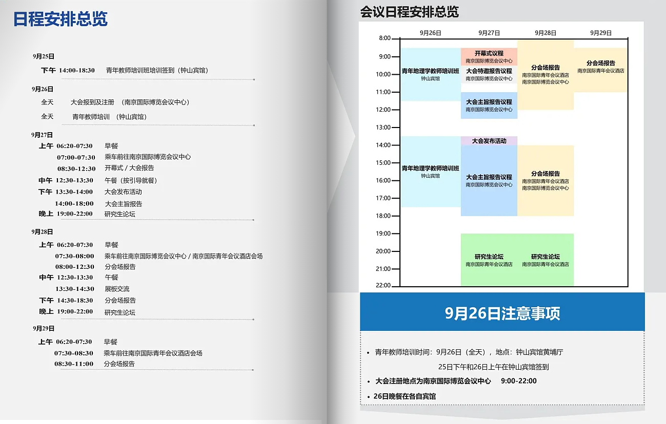 2024-Chinese-Geographica-Congress-timetable